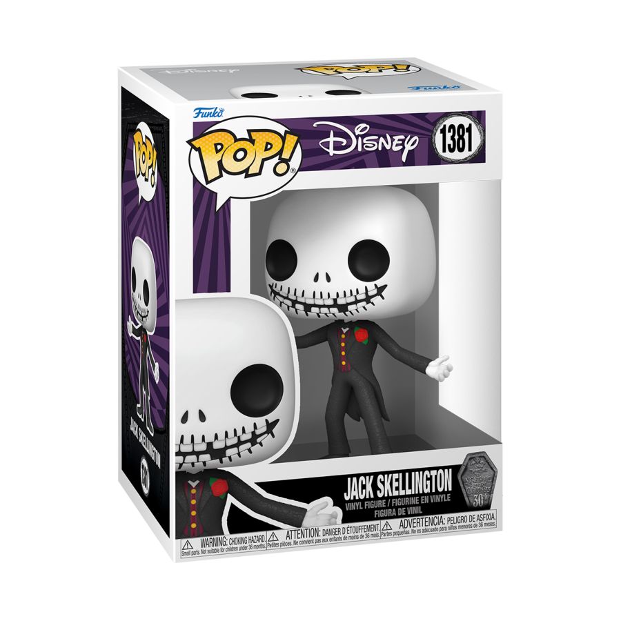 The Nightmare Before Christmas 30th Anniversary - Formal Jack Pop! Vinyl