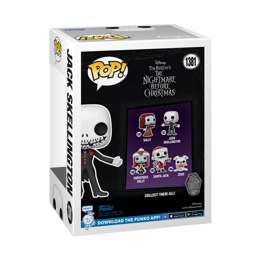 The Nightmare Before Christmas 30th Anniversary - Formal Jack Pop! Vinyl