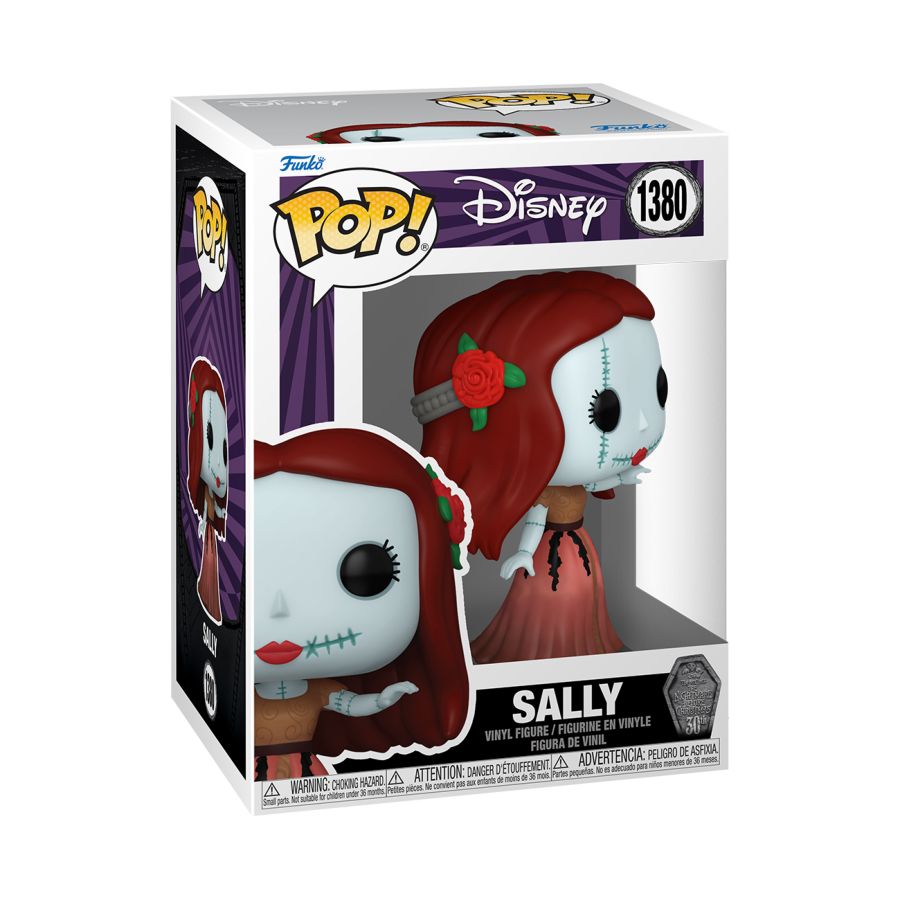 The Nightmare Before Christmas 30th Anniversary - Formal Sally Pop! Vinyl