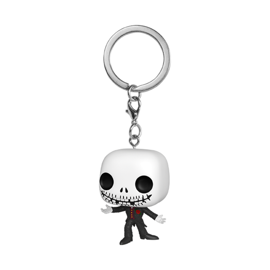 The Nightmare Before Christmas 30th Anniversary - Formal Jack Pop! Keychain