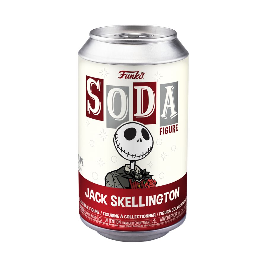 The Nightmare Before Christmas 30th Anniversary - Formal Jack Vinyl Soda