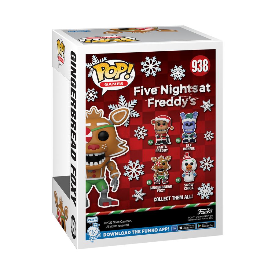 Five Nights at Freddy's - Holiday Foxy Pop! Vinyl