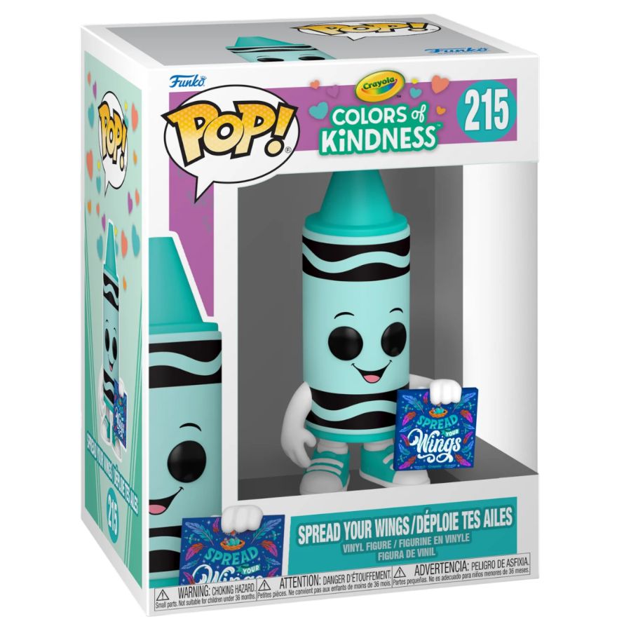 Crayola - Teal Crayon (Kindness) Pop! Vinyl