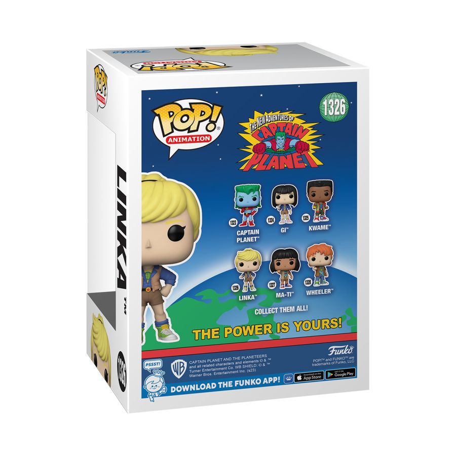 Captain Planet - Linka Pop! Vinyl