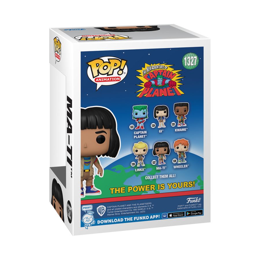 Captain Planet - Ma-Ti Pop! Vinyl