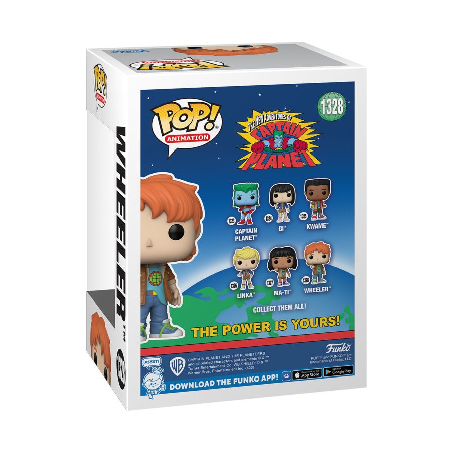Captain Planet - Wheeler Pop! Vinyl