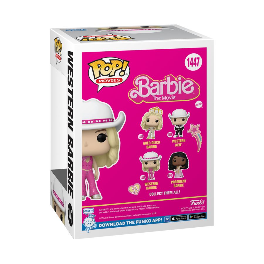 Barbie: The Movie (2023) - Western Barbie Pop! Vinyl