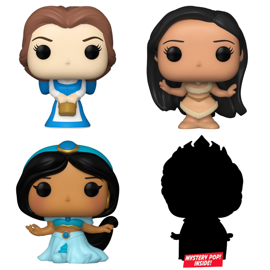 Disney Princess - Belle Bitty Pop! 4-Pack