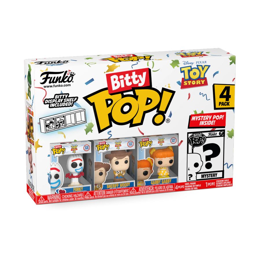 Toy Story - Forky Bitty Pop! 4-Pack