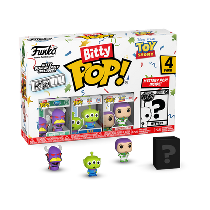 Toy Story - Zurg Bitty Pop! 4-Pack