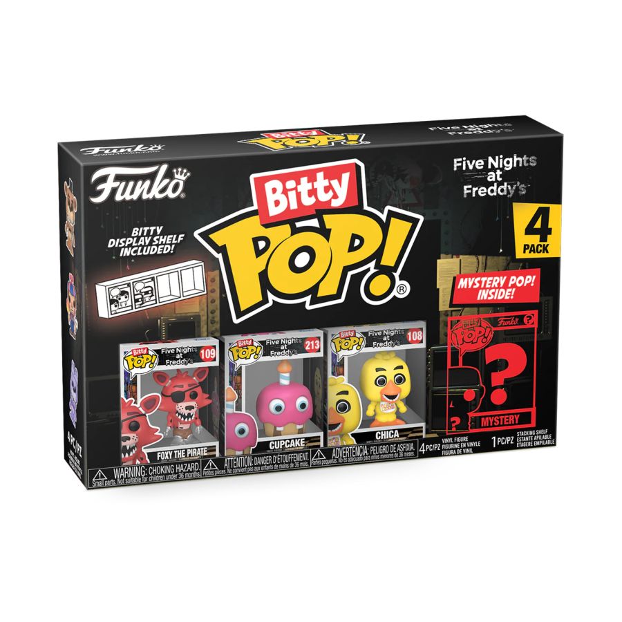 Five Nights at Freddy's - Foxy Bitty Pop! 4-Pack