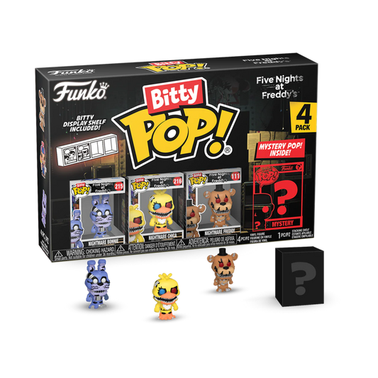 Five Nights at Freddy's - Nightmare Bonnie Bitty Pop! 4-Pack