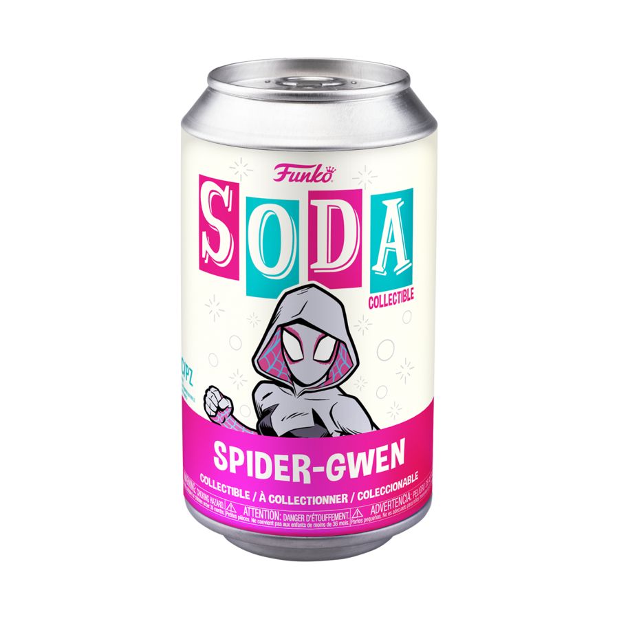 SpiderMan: Accross the Spider-Verse - Spider-Gwen Vinyl Soda