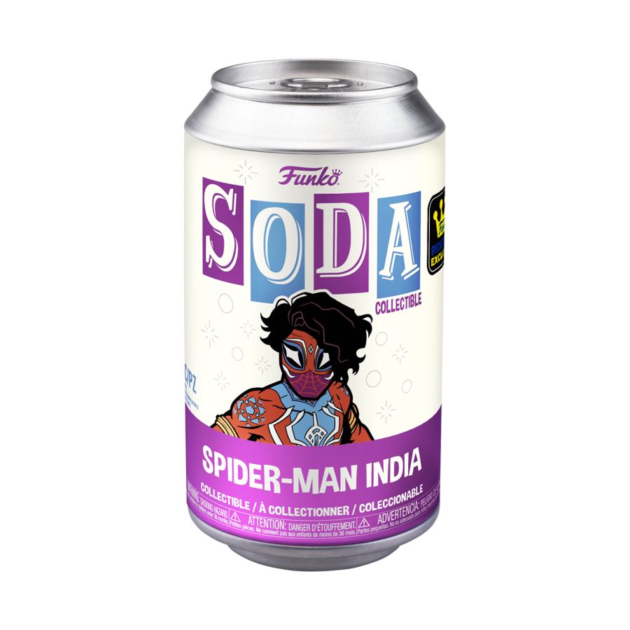 SpiderMan: Accross the Spider-Verse - Spider-Man India Vinyl Soda