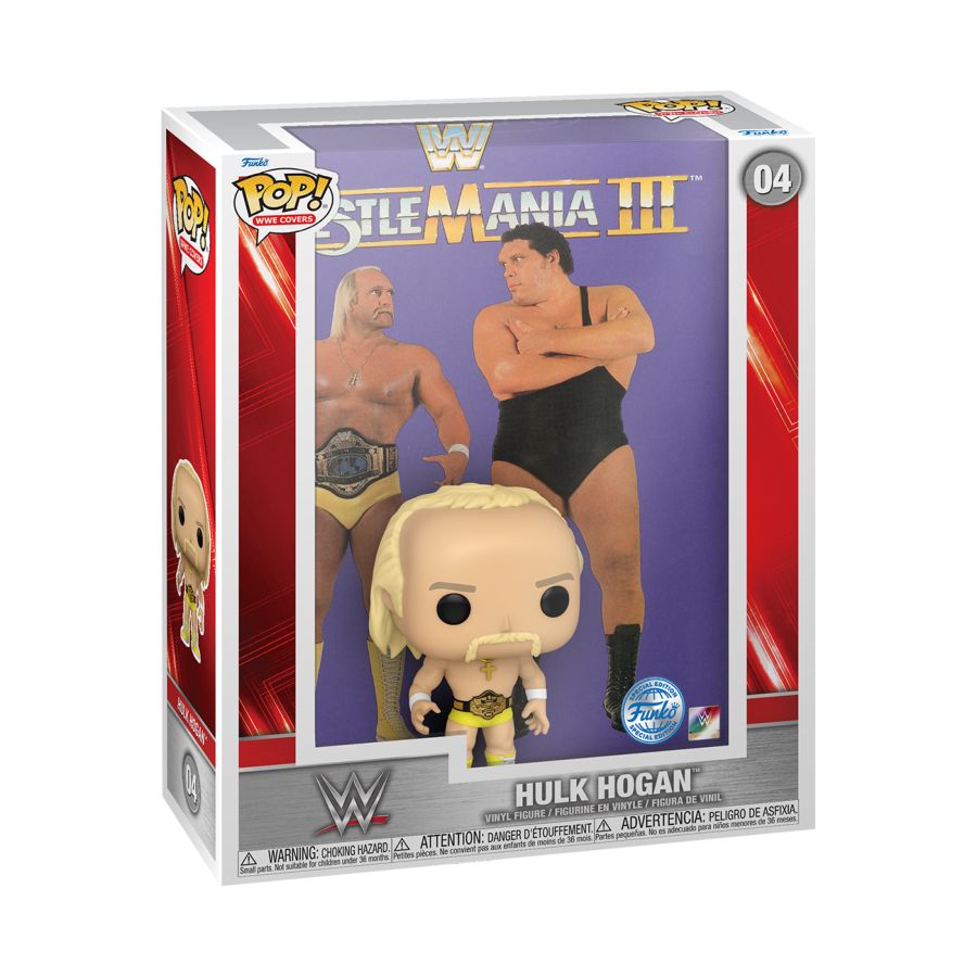 WWE - Hulk vs Andre - Hulk Hogan US Exclusive Pop! Cover