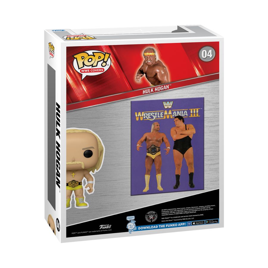 WWE - Hulk vs Andre - Hulk Hogan US Exclusive Pop! Cover