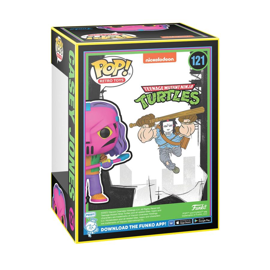 Teenage Mutant Ninja Turtles (Comic) - Casey Jones US Exclusive Blacklight Pop! Vinyl