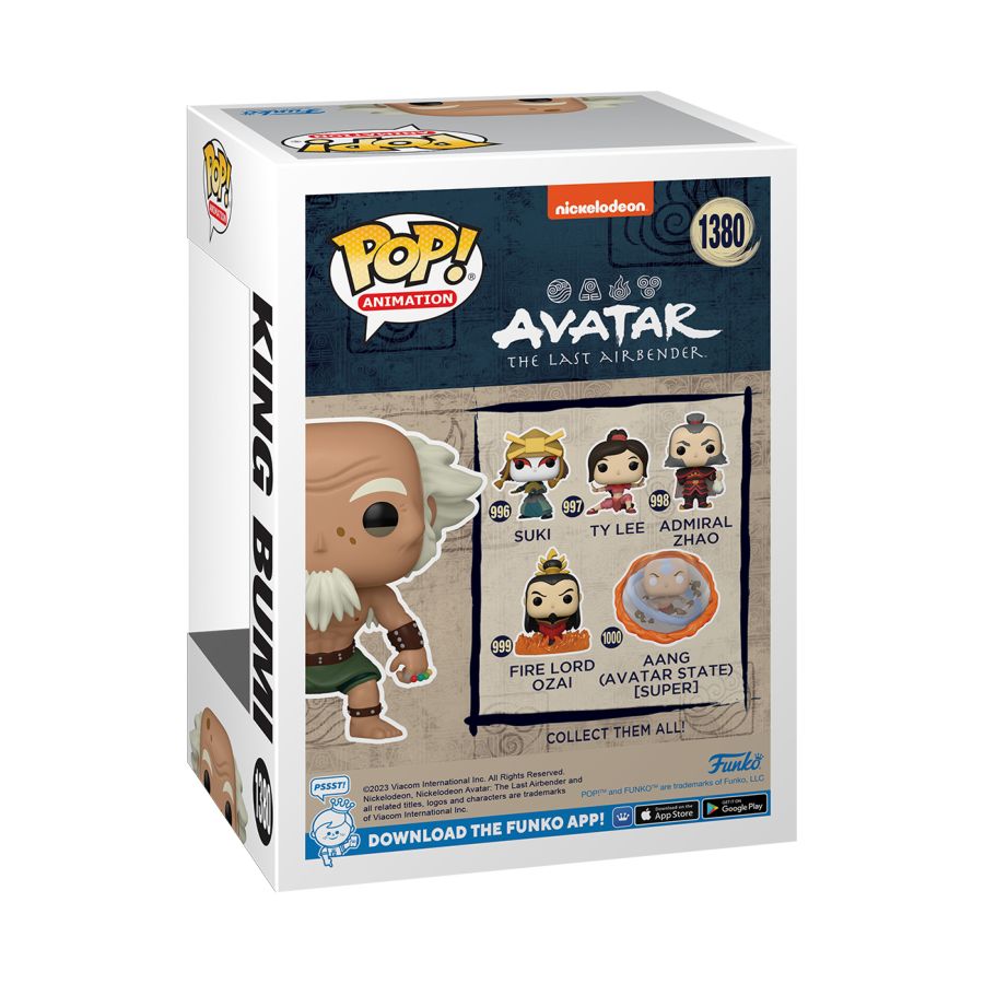 Avatar the Last Airbender - King Bumi US Exclusive Pop! Vinyl