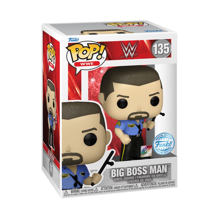 WWE - Big Boss Man US Exclusive Pop! Vinyl