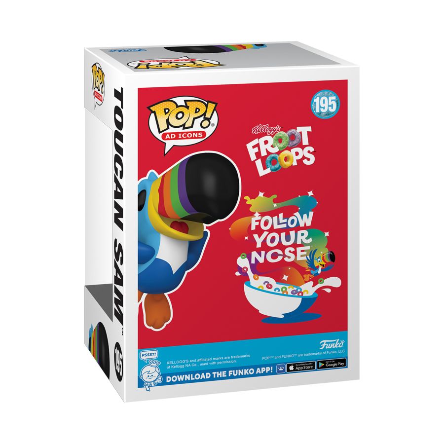 Kelloggs - Toucan Sam (Flying) US Exclusive Flocked Pop! Vinyl