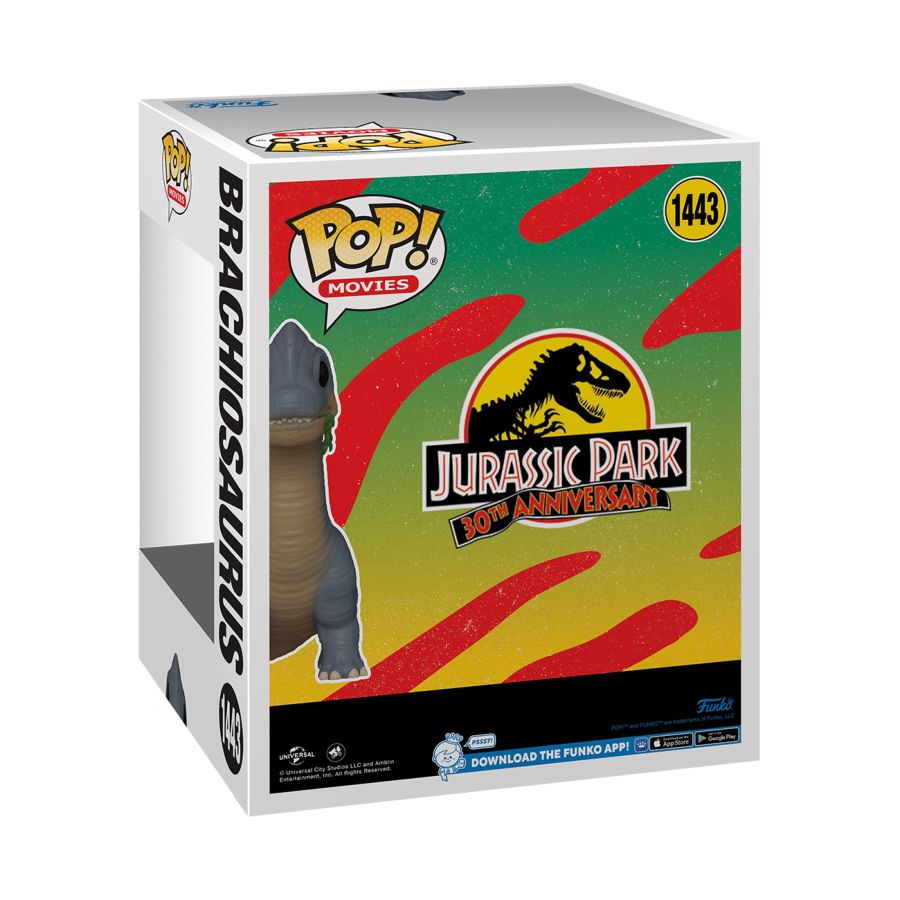 Jurassic Park - Brachiosaurus US Exclusive 6" Pop! Vinyl