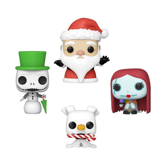 Nightmare Before Christmas - Tree Holiday US Exclusive Pocket Pop! 4-Pack Box Set