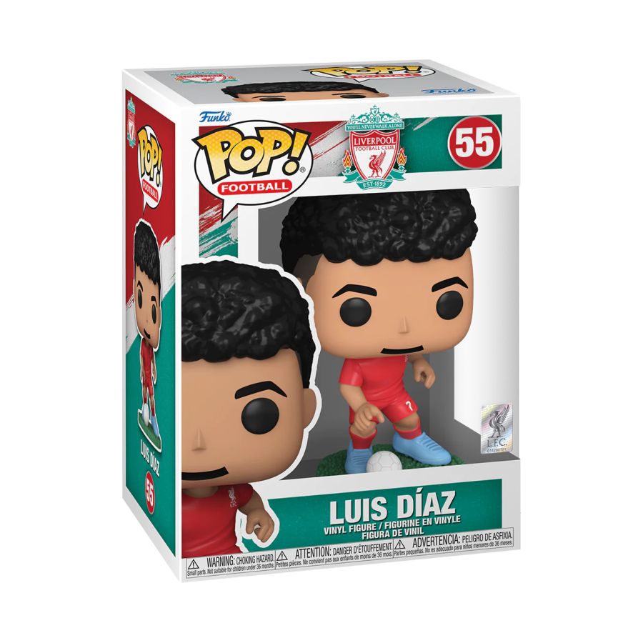 Football: Liverpool FC - Luis Diaz Pop! Vinyl