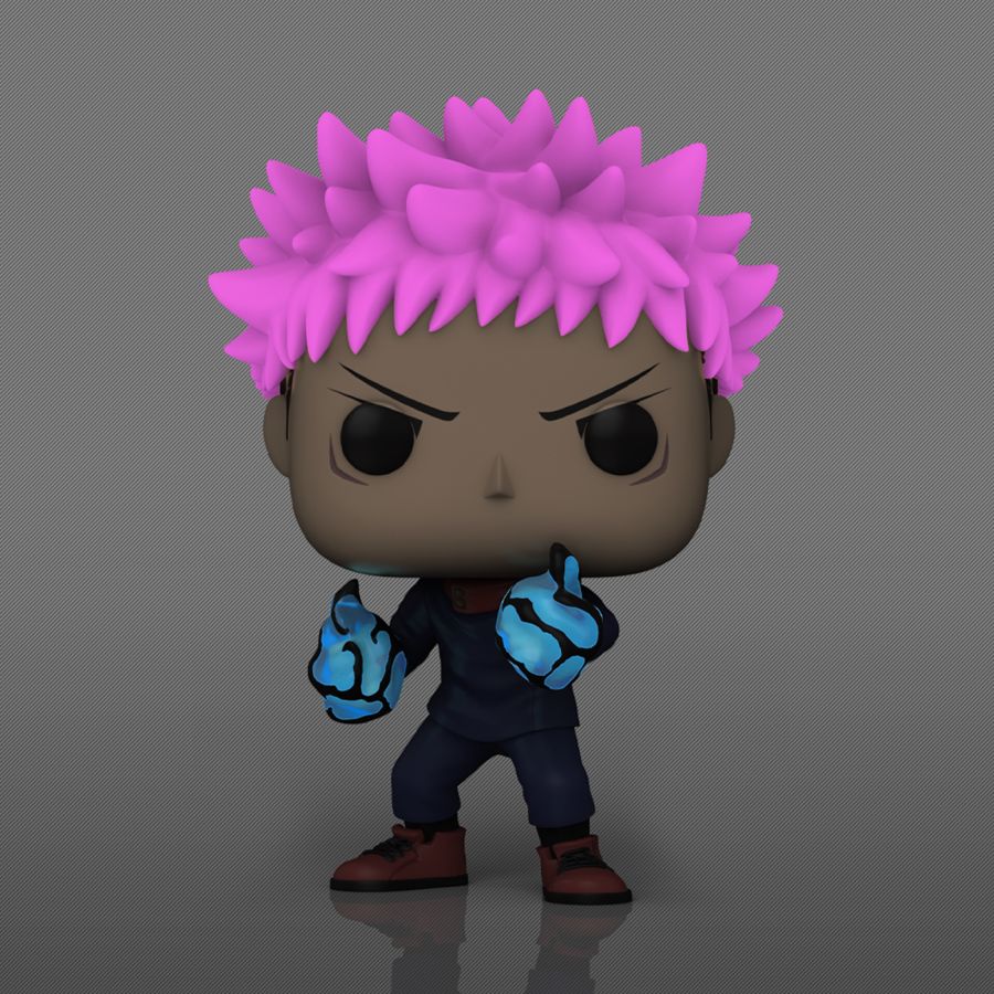 Jujutsu Kaisen - Yuji Itadori Divergent Fist US Exclusive Glow Pop! Vinyl