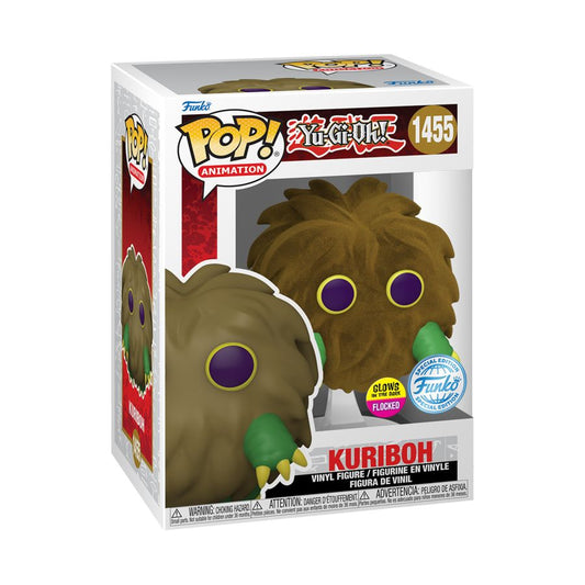 Yu-Gi-Oh! - Kuriboh US Exclusive Flocked Glow Pop! Vinyl