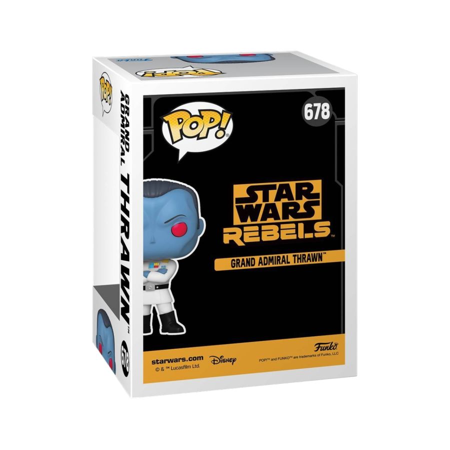 Star Wars: Clone Wars 20th Anniverary - Grand Admiral Thrawn US Exclusive Pop! Vinyl