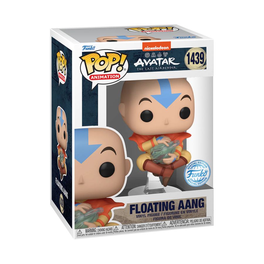 Avatar the Last Airbender - Aang (Floating) US Exclusive Glow Pop! Vinyl