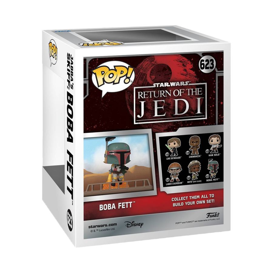 Star Wars: Return of the Jedi - Boba Fett US Exclusive Build-A-Scene Pop! Deluxe