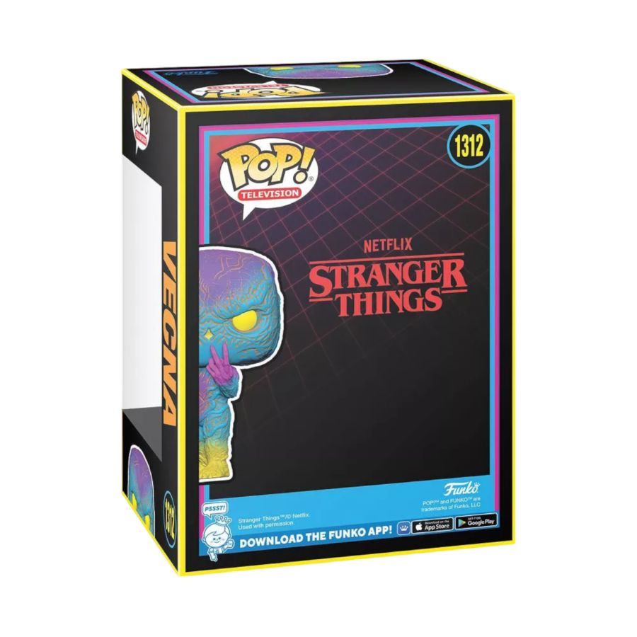 Stranger Things - Vecna US Exclusive Blacklight Pop! Vinyl
