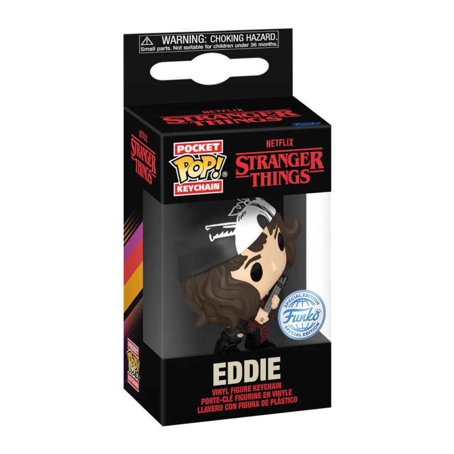 Stranger Things - Eddie US Exclusive Pop! Keychain