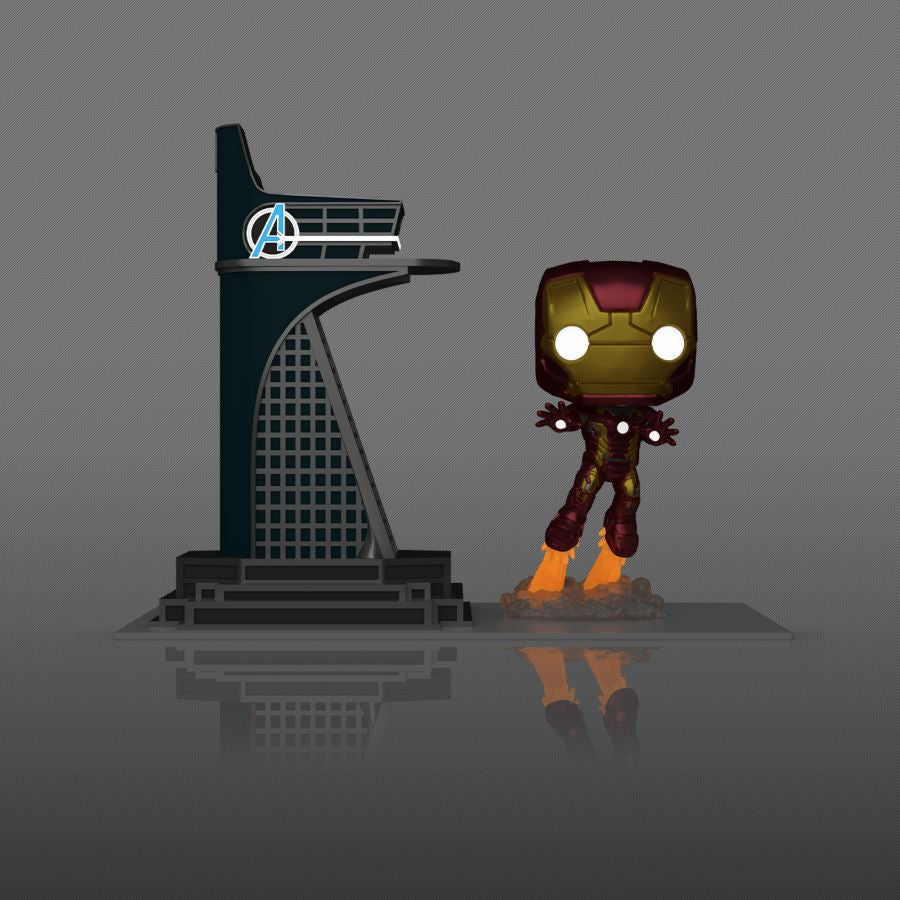 Avengers: Age of Ultron - Avengers Tower & IronMan US Exclusive Glow Pop! Town