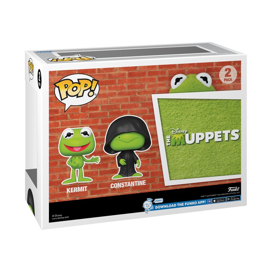 Muppets - Kermit & Constantine US Exclusive Pop! Vinyl 2-Pack