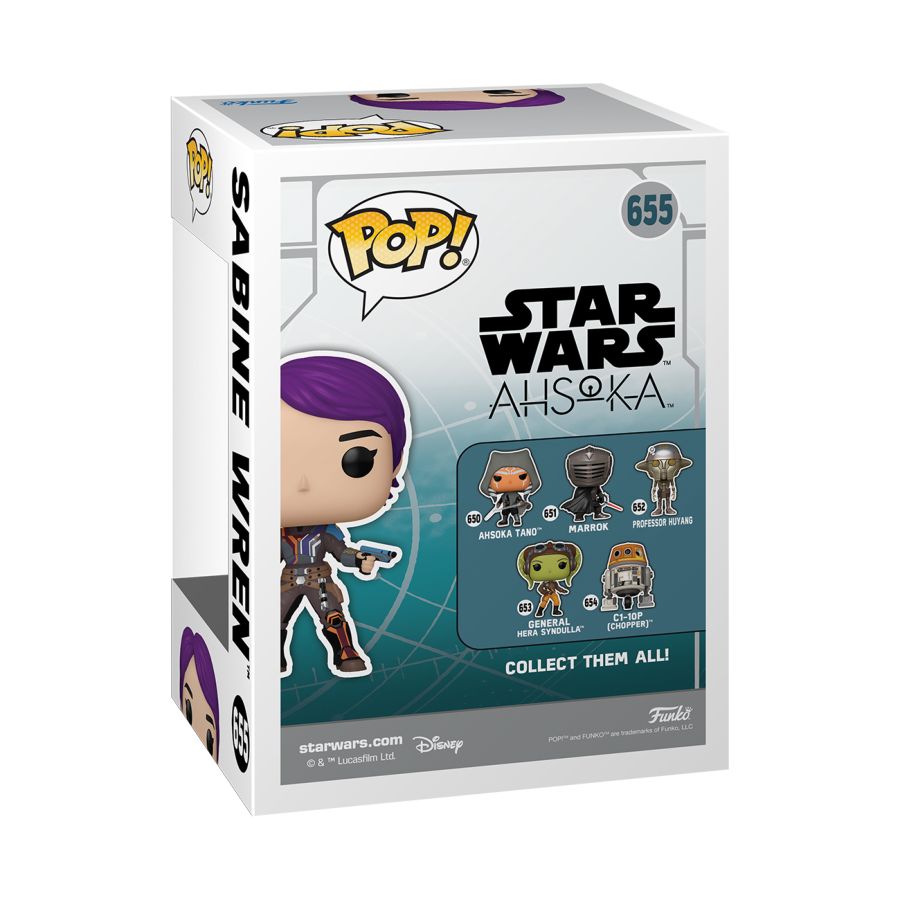 Star Wars: Ahsoka (TV) - Sabine Wren US Exclusive Pop! Vinyl
