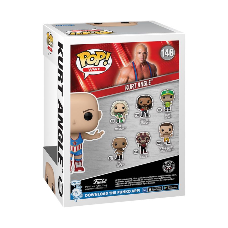 WWE - Kurt Angle Pop! Vinyl