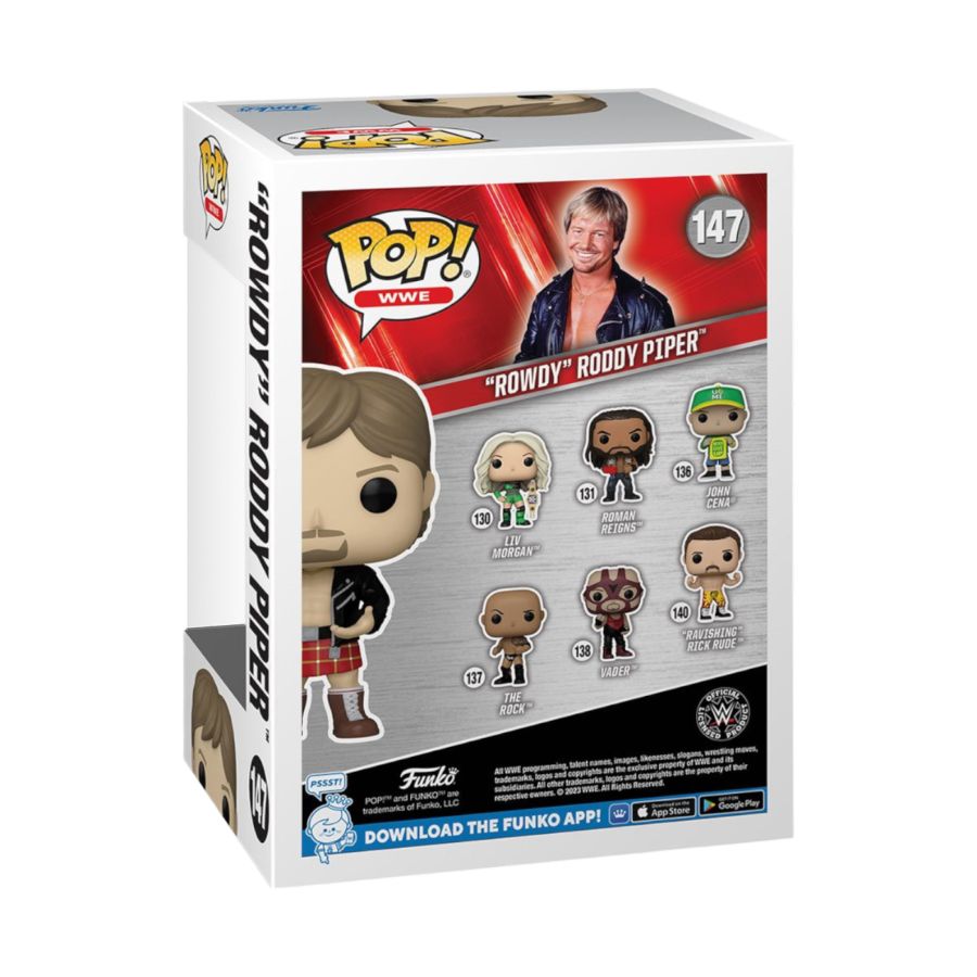 WWE - Rowdy Roddy Piper Pop! Vinyl