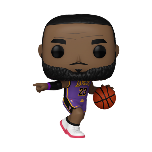 NBA: Lakers - LeBron James (Purple Uniform #23) Pop! Vinyl