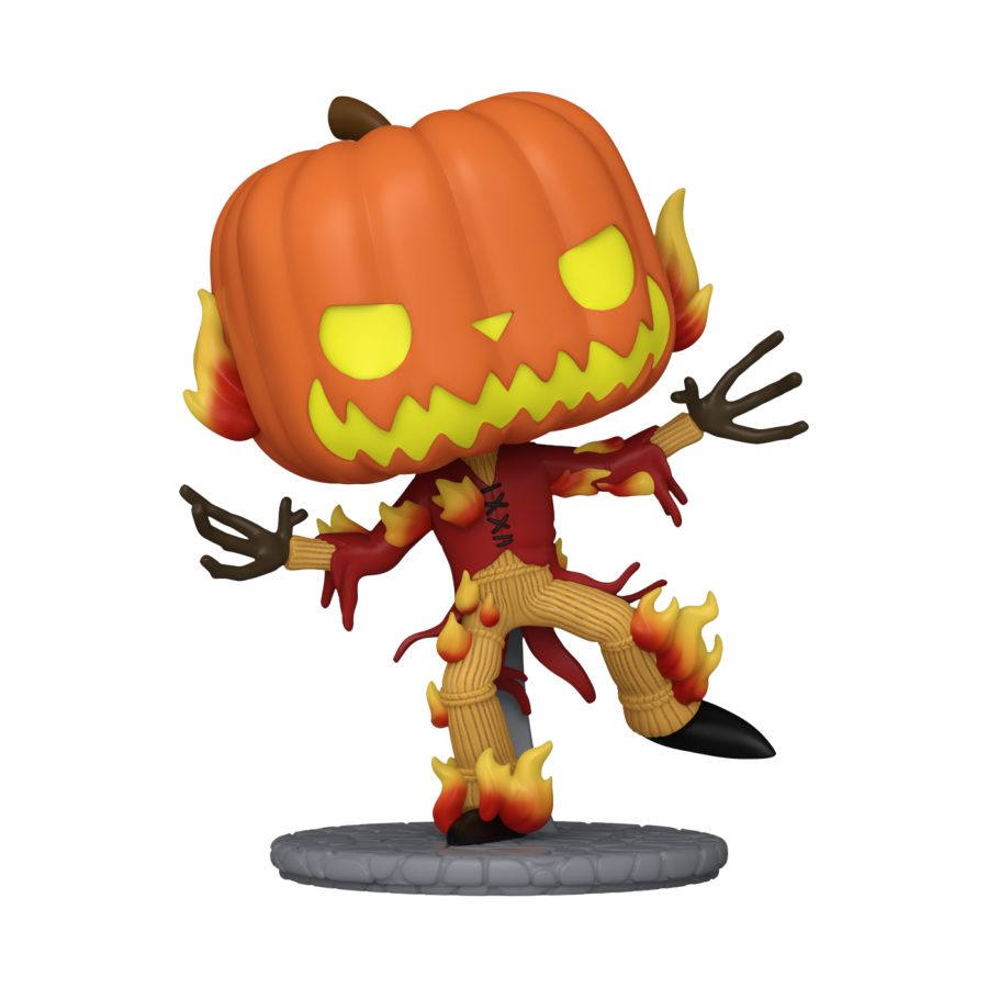 The Nightmare Before Christmas - Pumpkin King US Exclusive 30th Anniversary Glow Pop! Vinyl