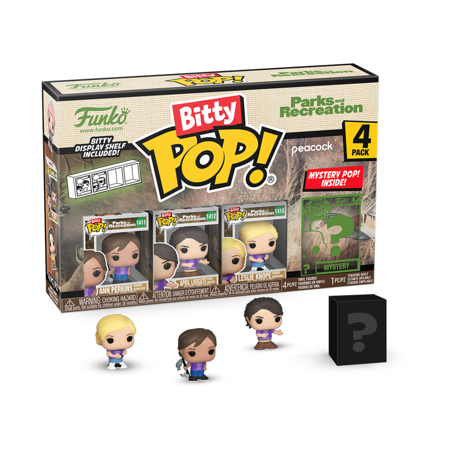 Parks & Recreation - Goddess Bitty Pop! 4-Pack