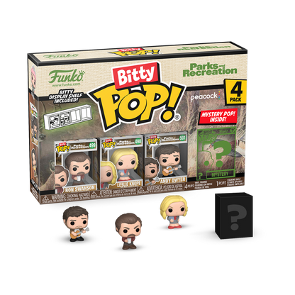 Parks & Recreation - Ron Bitty Pop! 4-Pack