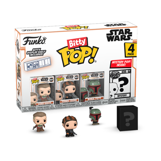 Star Wars: The Mandalorian - Cobb Vanth Bitty Pop! 4-Pack