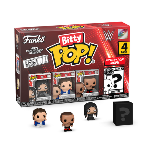 WWE - The Undertaker Bitty Pop! 4-Pack