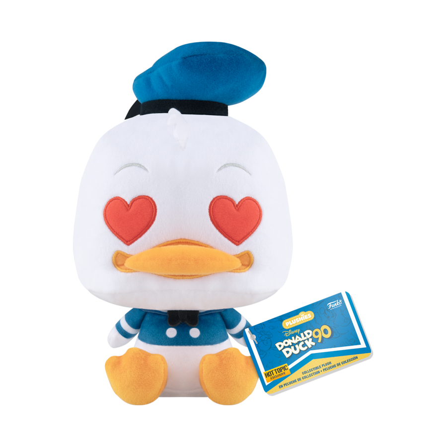 Donald Duck: 90th Anniversary - Donald Duck (Heart Eyes) 7" Pop! Plush