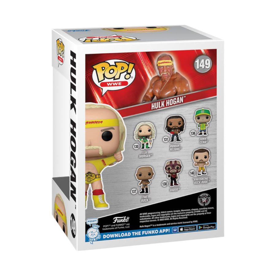 WWE - Hulk Hogan Pop! Vinyl