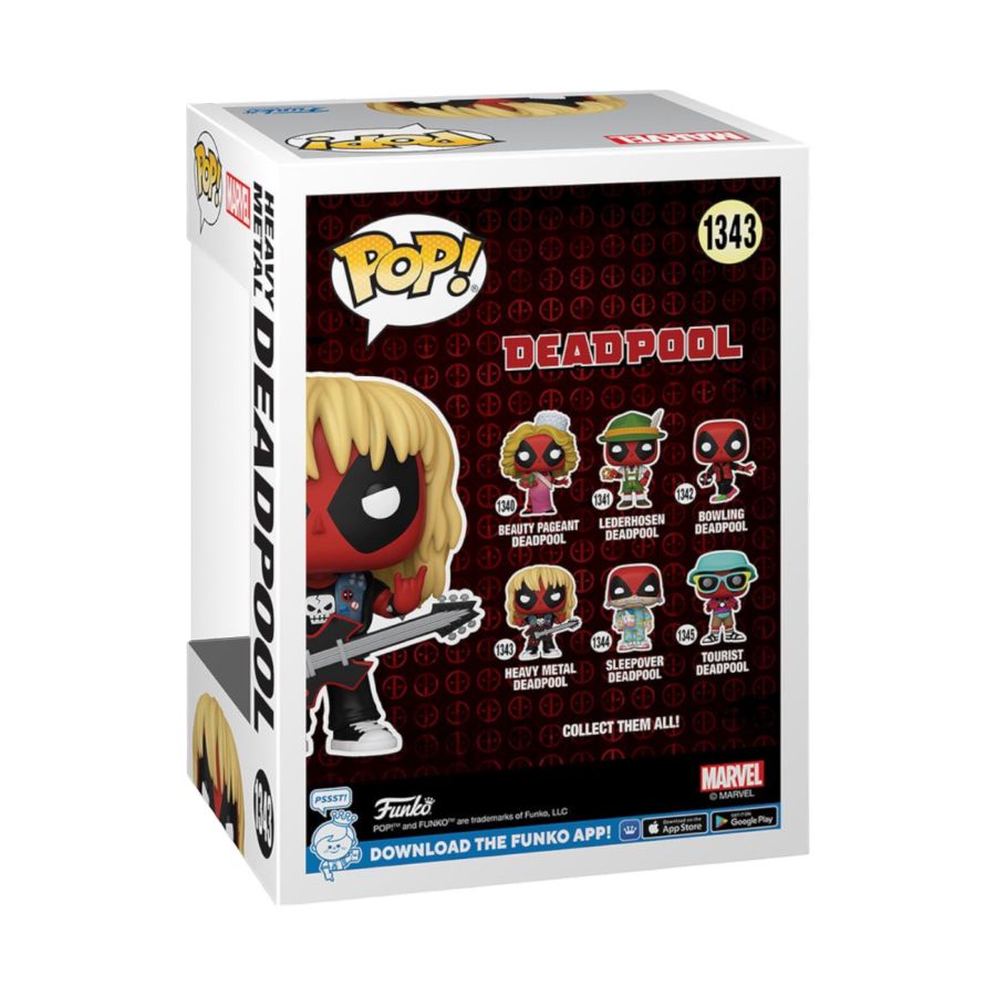 Deadpool - Metal band Pop! Vinyl