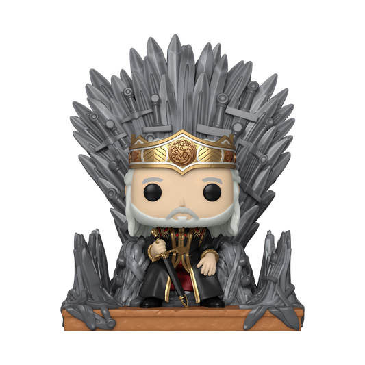 House of the Dragon - Viserys on Throne Pop! Deluxe