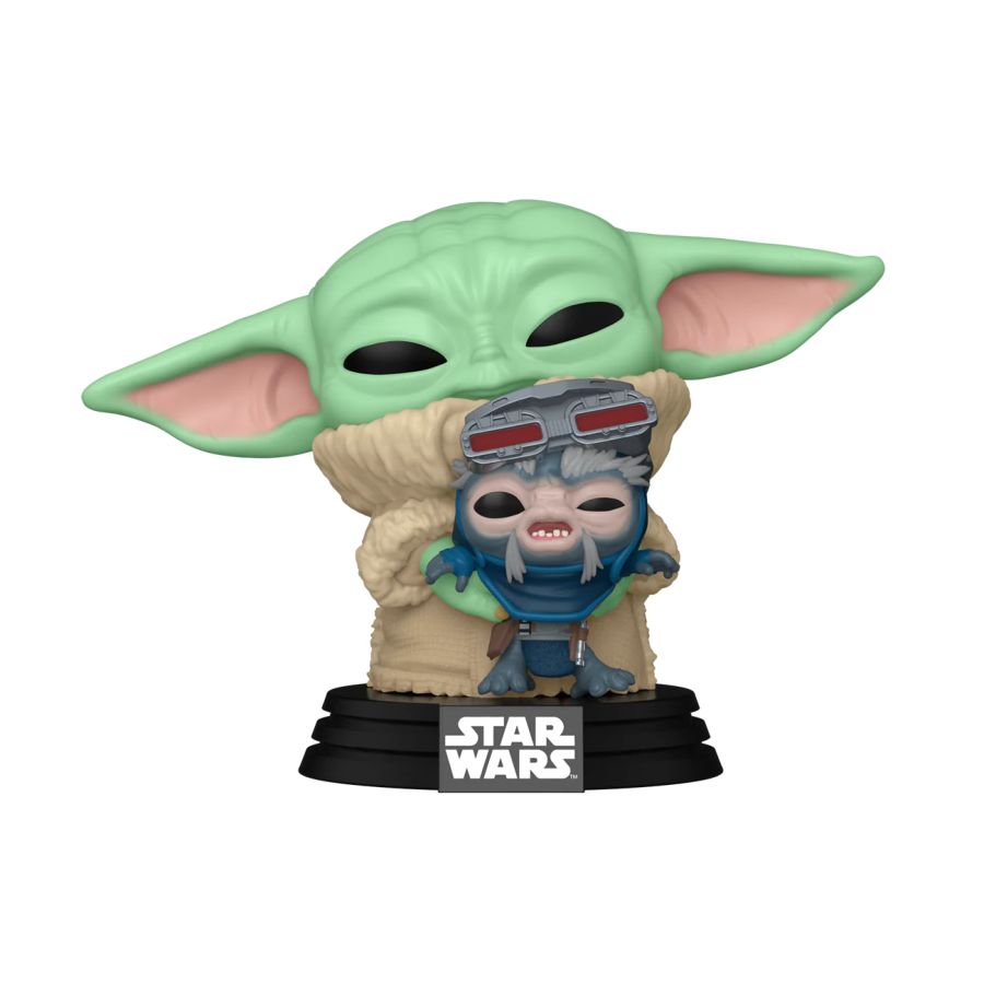 Star Wars: Mandalorian - Grogu with Driodsmith US Exclusive Pop! Vinyl